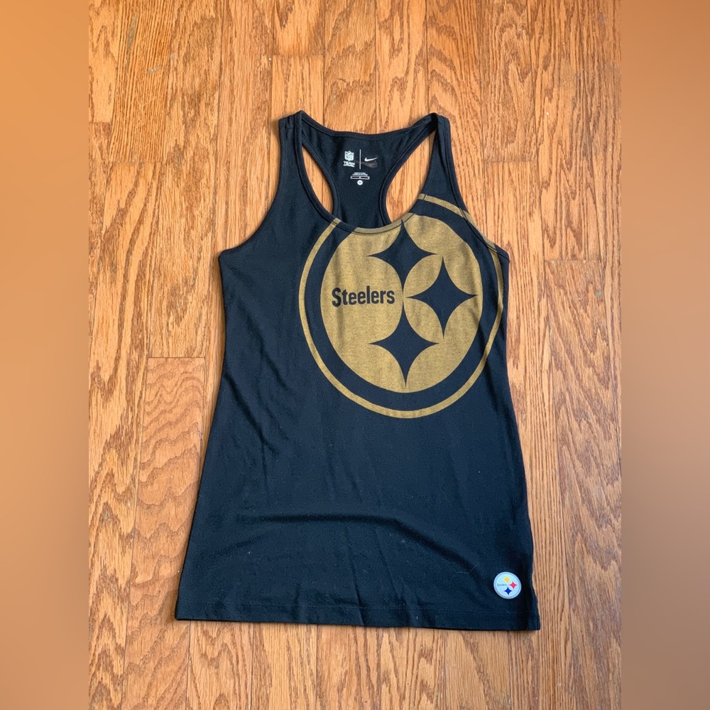 Nike Steelers Tank Top: Medium